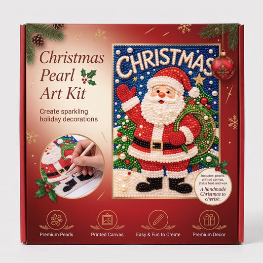 ChristmasArt™ Santa Pearl Art Kit